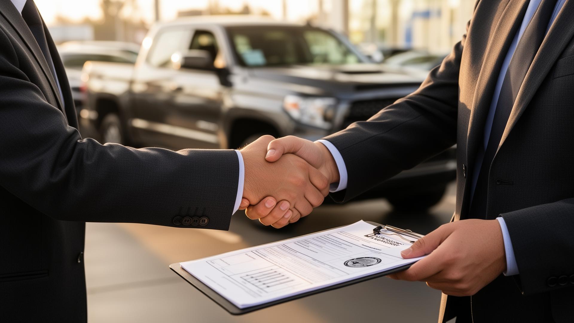 EuroCan Auto dealership partnership handshake